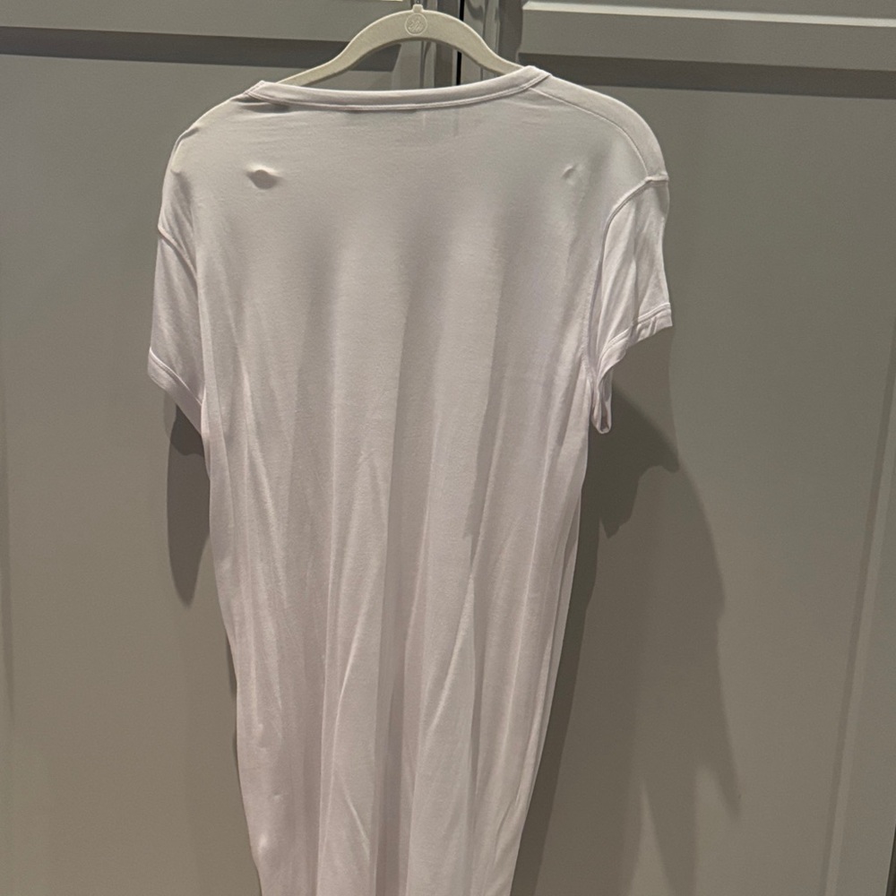 Vince White Short-Sleeve Tunic - Picture 2 of 4